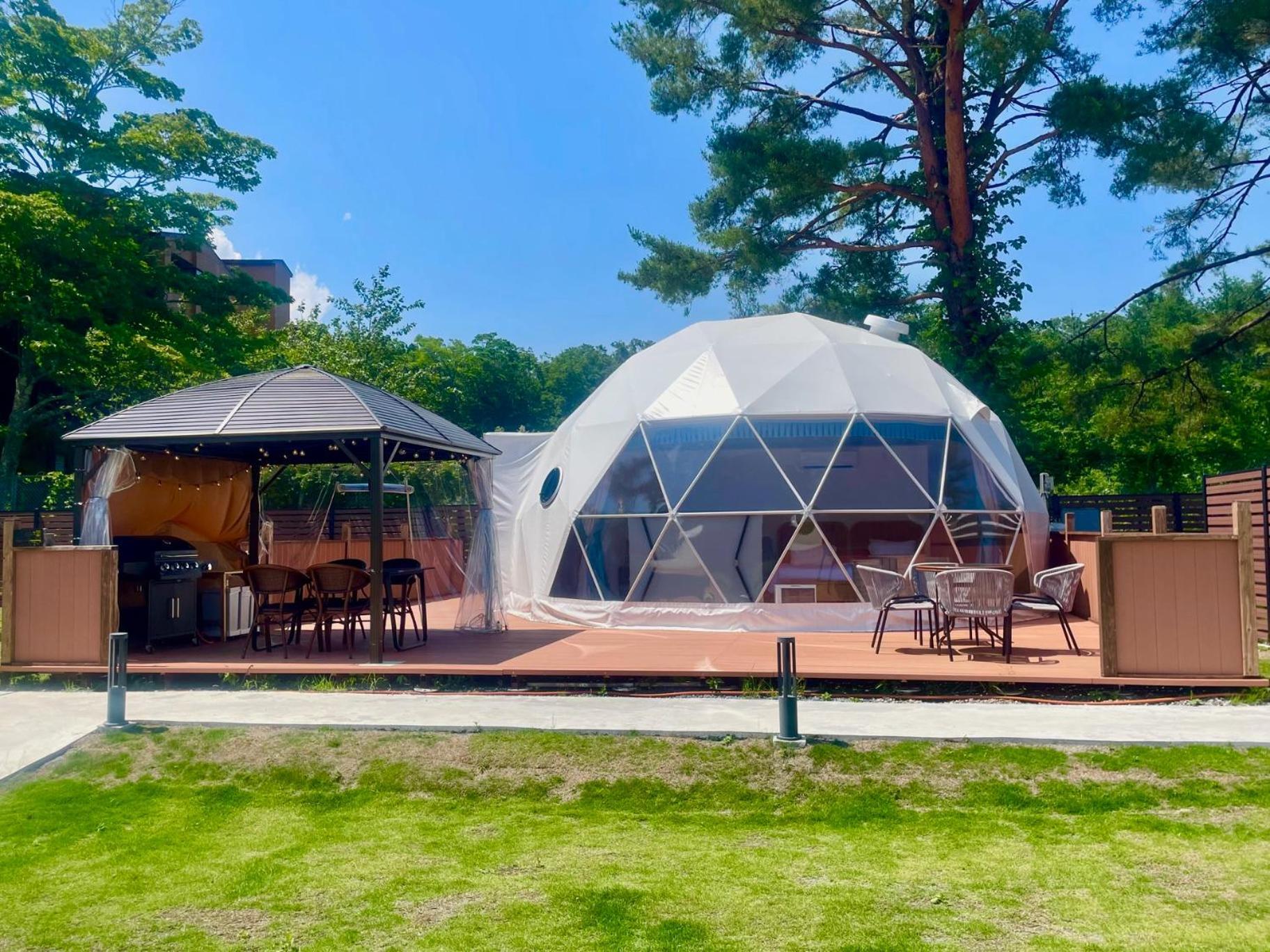 Gramercy Village 山中湖 Glamping &Sauna Yamanakako Exteriér fotografie